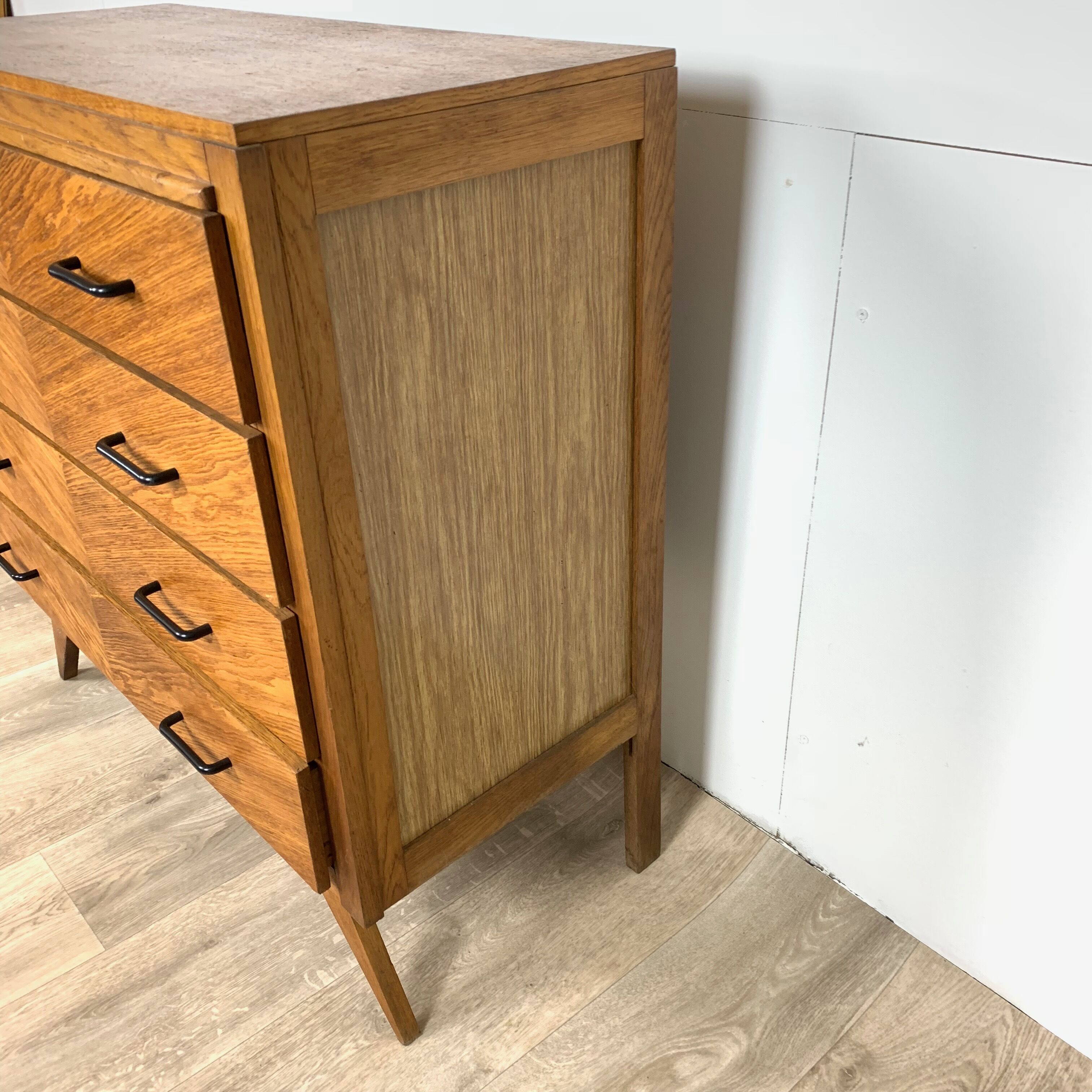 Chest of drawers vintage feet compass