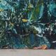Tableau paysage de l'Isère abstrait 1960 Jean Buffa