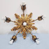 Ceiling lamp, Hans Kogl, Germany, 1960s, Hollywood Regency