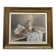 magnificent pastel well framed and in perfect condition