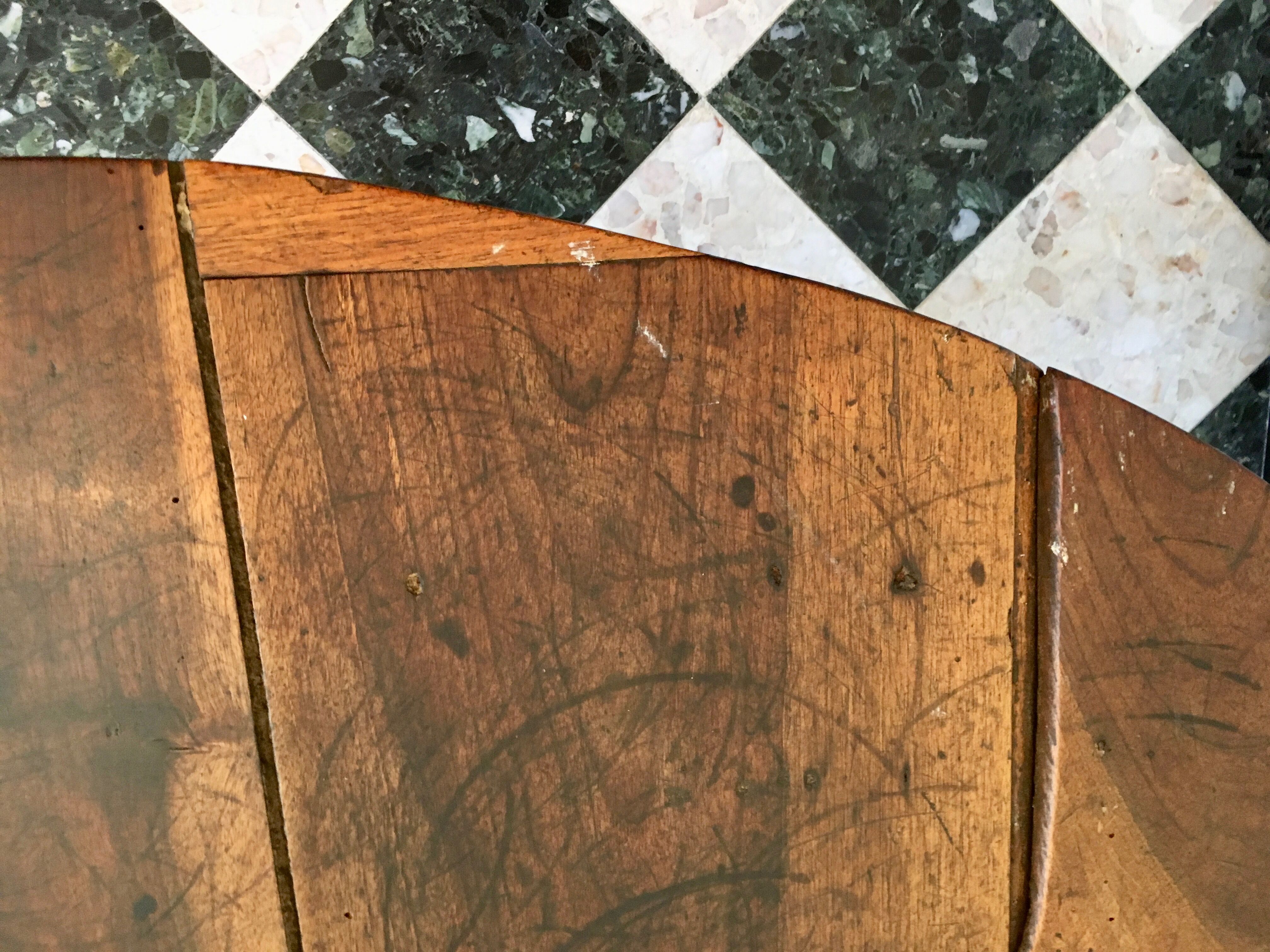 19th century knock-down table