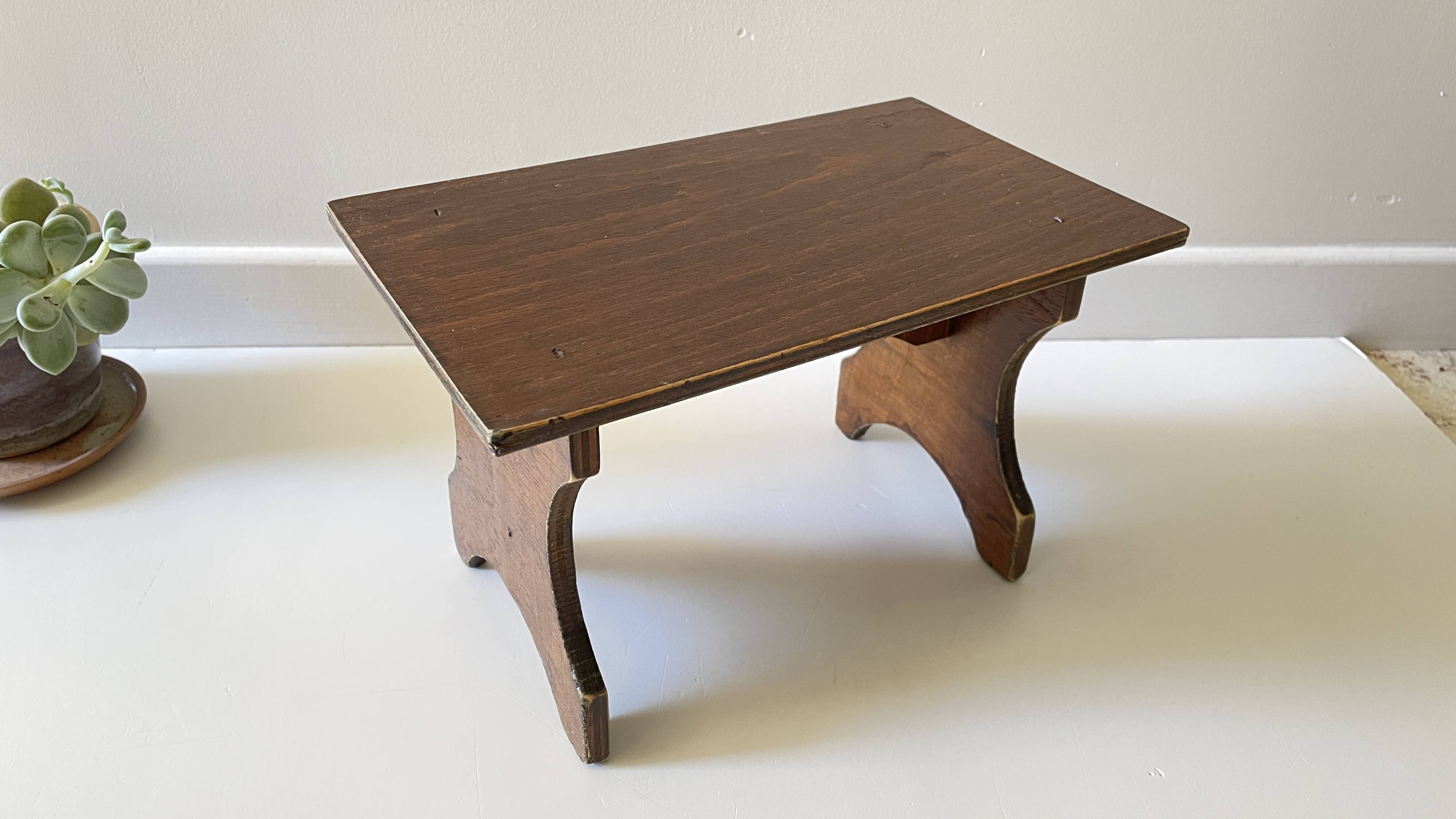 TABOURET Vintage en BOIS