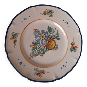 Nevers montagnon faience plate