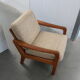Pair of danish armchairs from the 60s in teak