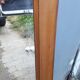 Walnut Art Deco mirror holder