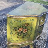 Antique vintage painted chest of drawers