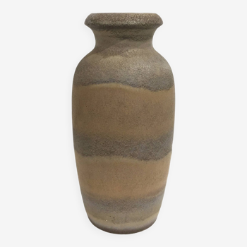 Large sand ceramic vase