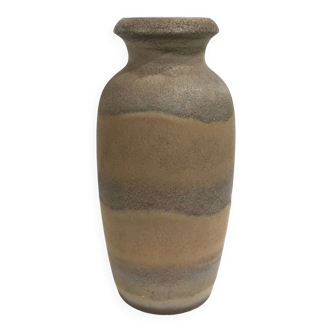 Large sand ceramic vase