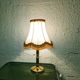 Gold metal bedside lamp