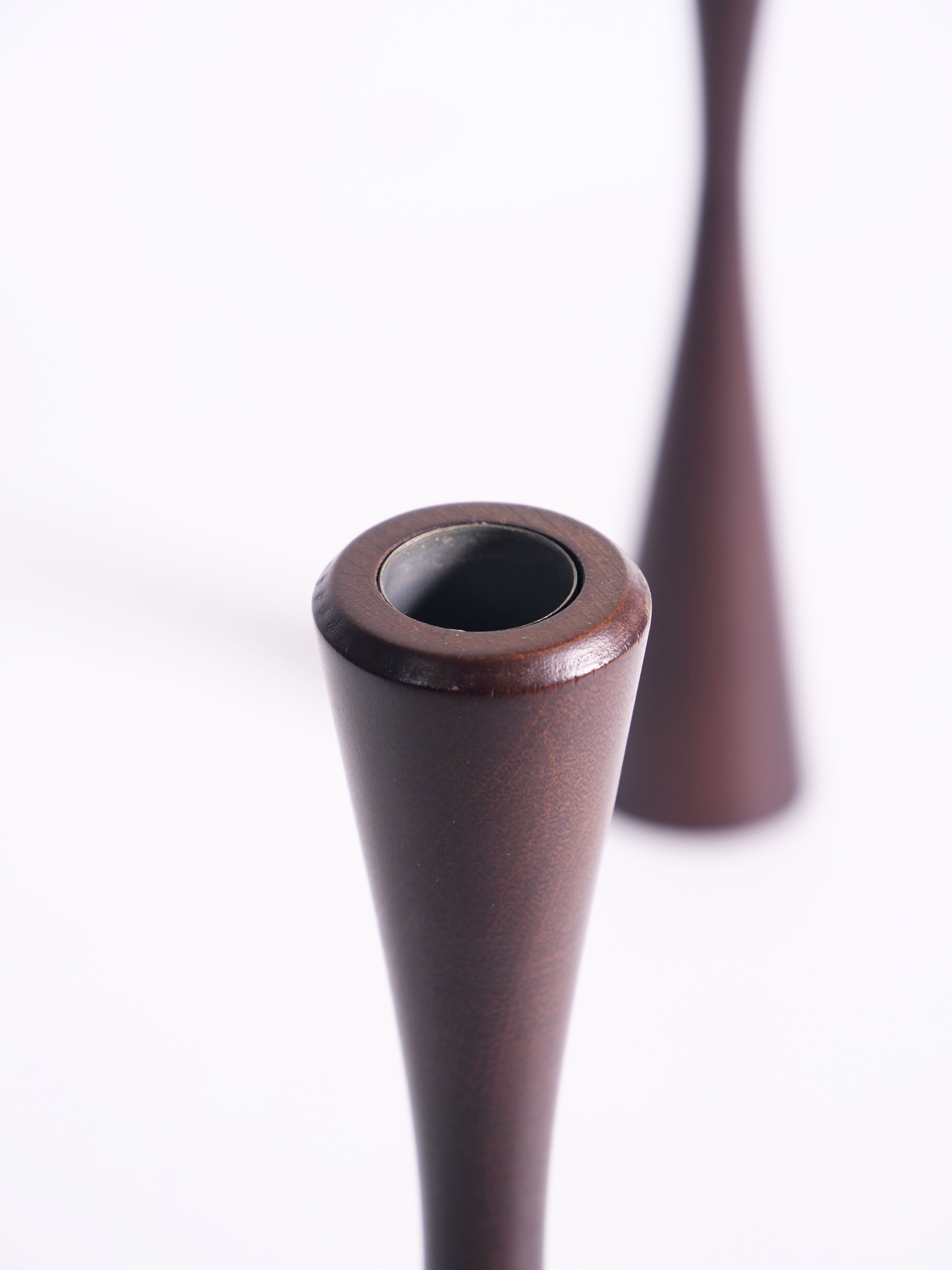 Scandinavian teak chandeliers