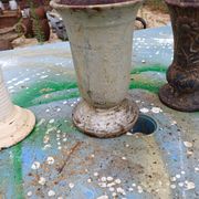 Lot of 6 Cast Iron Vases from 1900 from Charleville-Mézières