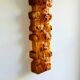 Matius Totem French Pop Art wall lights, sculpture, 1970