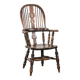 Antique English Highback Windsor Chair from the 18th Century