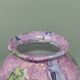 1960s Astonishing Giuseppe Locci Polycrome Craquelé Vase in Sardinian Ceramic. Made in Italy