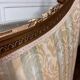 Exceptional Louis XVI style bench in gilded wood - Late 19th century