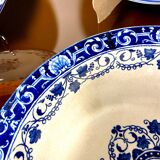 4 Assorted plates from Longwy and Moustiers