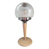 Large vintage Murano glass table lamp