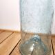 Biot carafe in blue blown glass