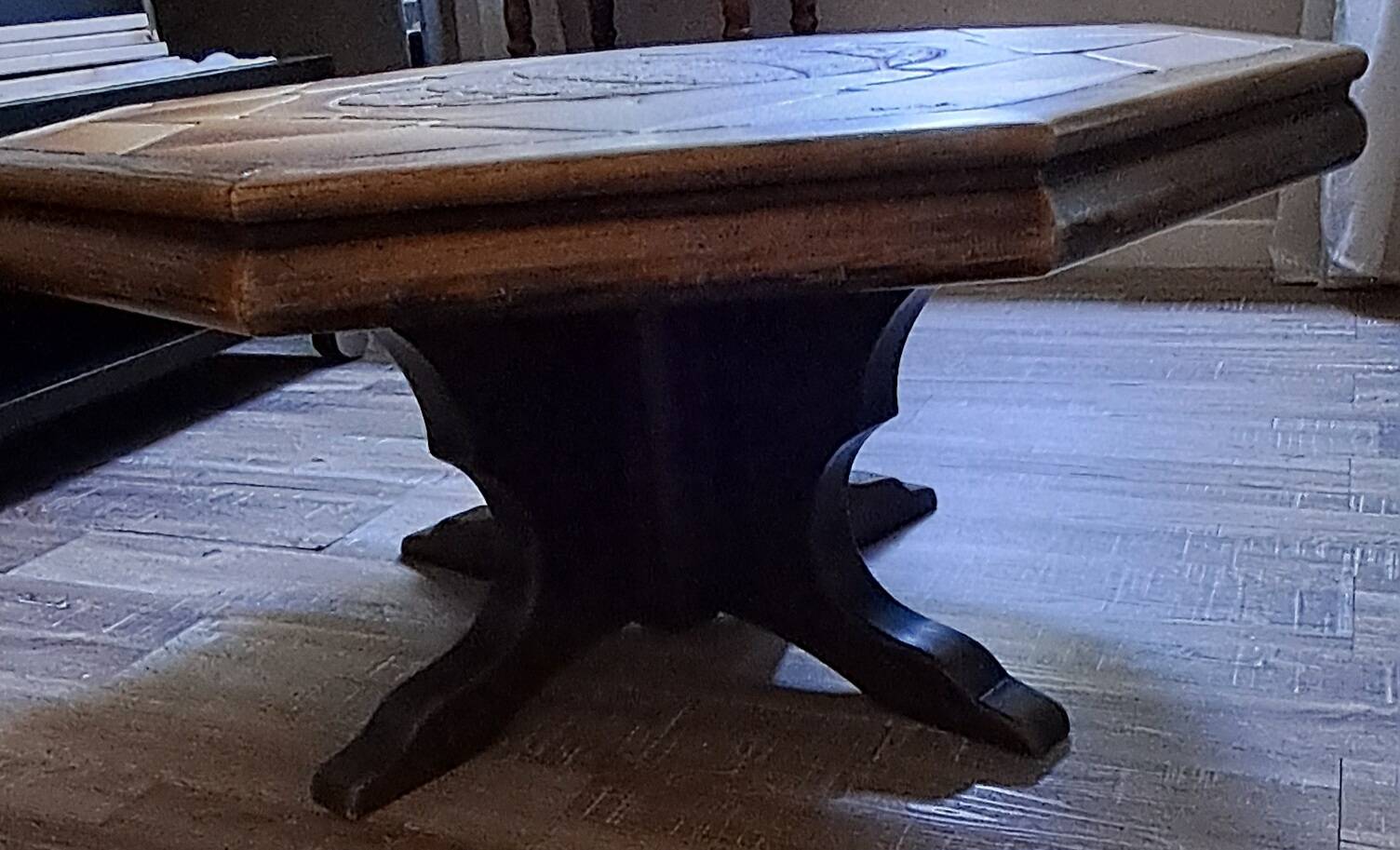 Barrois coffee table signed - 1970s