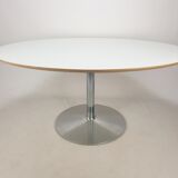 Oval Dining Table by Pierre Paulin for Artifort, 1980s