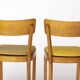 Set of 4 Vintage Frankfurter Chairs – 1960s/1970s German Mid Century