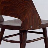 Set of 8 Mid Century Modern Dining Chairs by Radomir Hofman for TON, Model 514