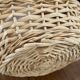 Old baskets and woven wicker basket.