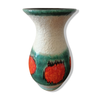 Vase céramique scheurich 1960 allemand n o 522 20