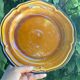 Set of 10 vintage 70s plates in Vallauris handcrafted earthenware