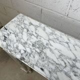 Louis XVI style marble fireplace