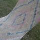Vintage Turkish hallway rug 125x300 cm