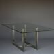 Dining table Sarpi by Carlo Scarpa for Simon Gavina, 1970s.
