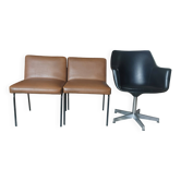 2 chauffeuse et 1 fauteuil de bureau