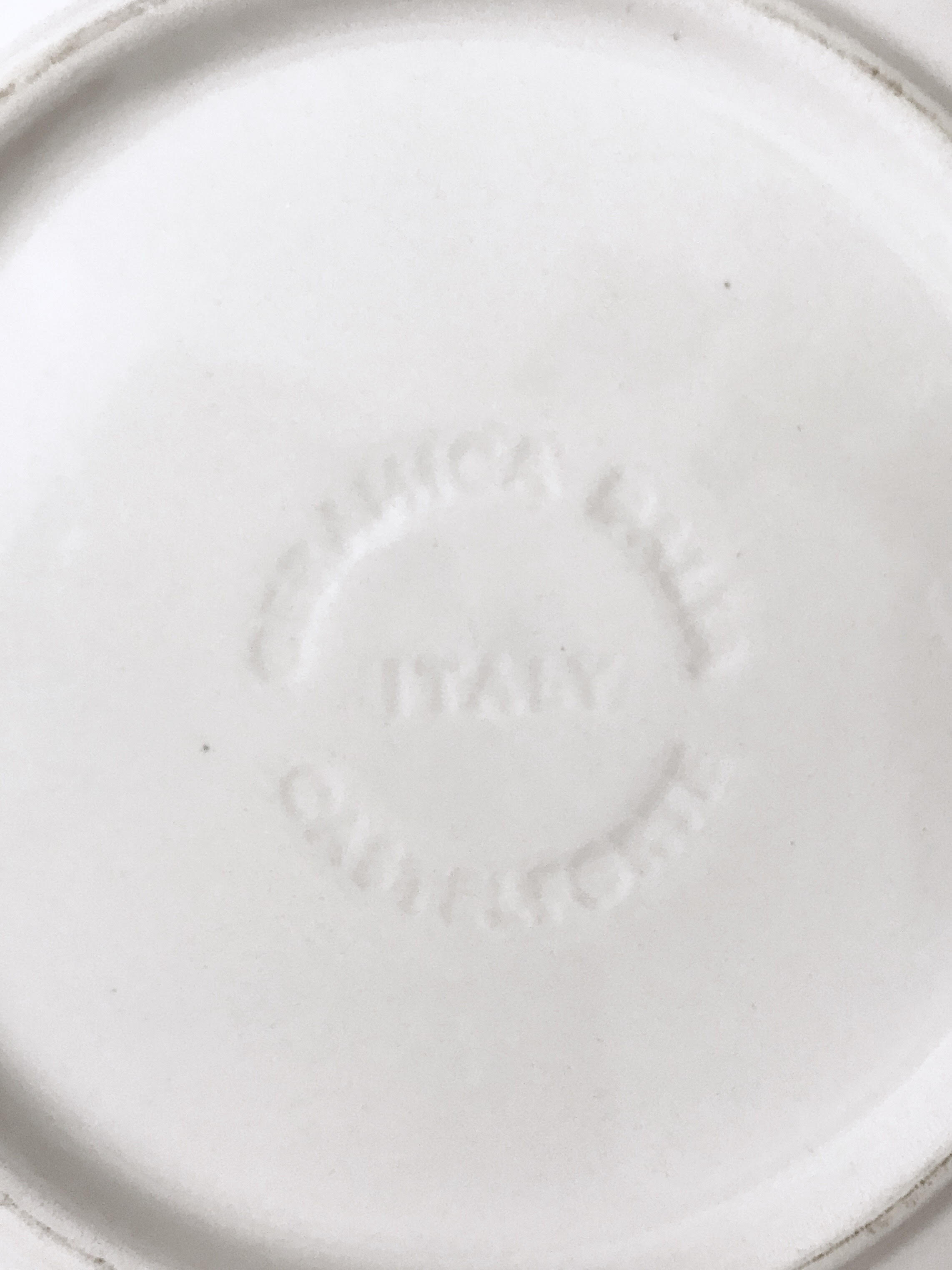 Italian plates signed Ceramica Dalia Castelforte