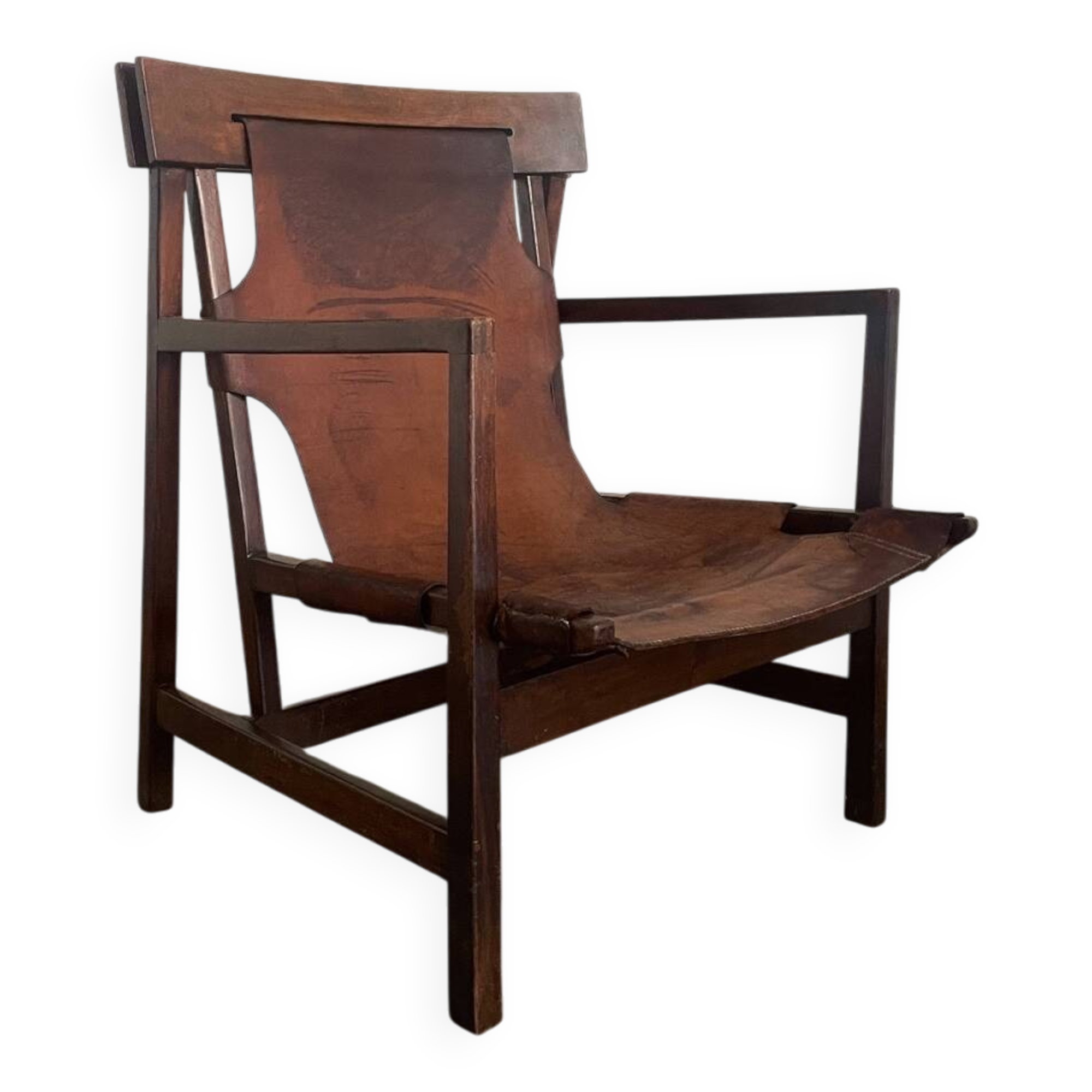 Rationalist Spanish Leather chair