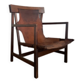 Fauteuil en cuir espagnol rationaliste