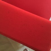 Red sofa Allen MDF Italia by Bruno FATTORINI 1998