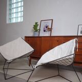 2 x OTI Gammelgaard Diamond Sessel + Tisch