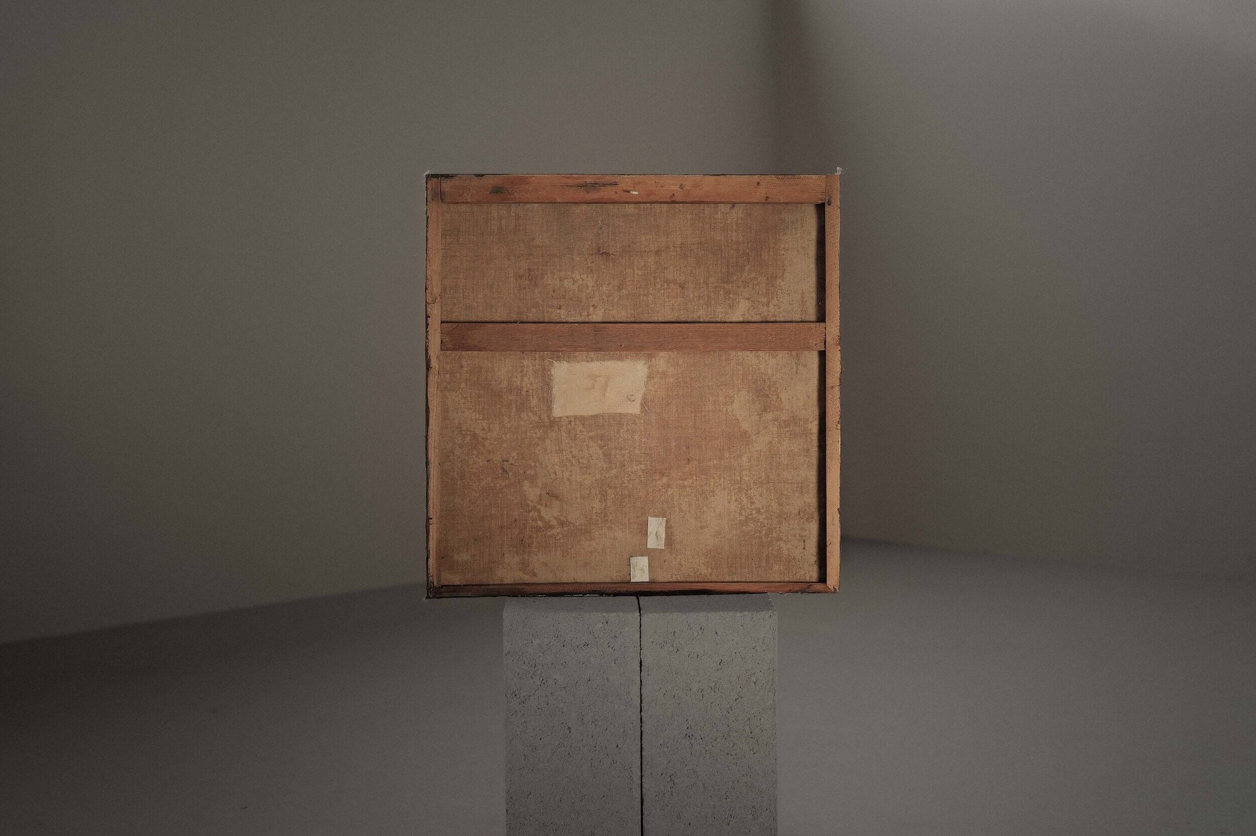 Painting, Bavarian couple, Oil on canvas, 1880