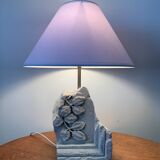 Ancient carved stone lamp