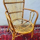 Rattan garden lounge