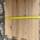 Solid wood staircase shelf