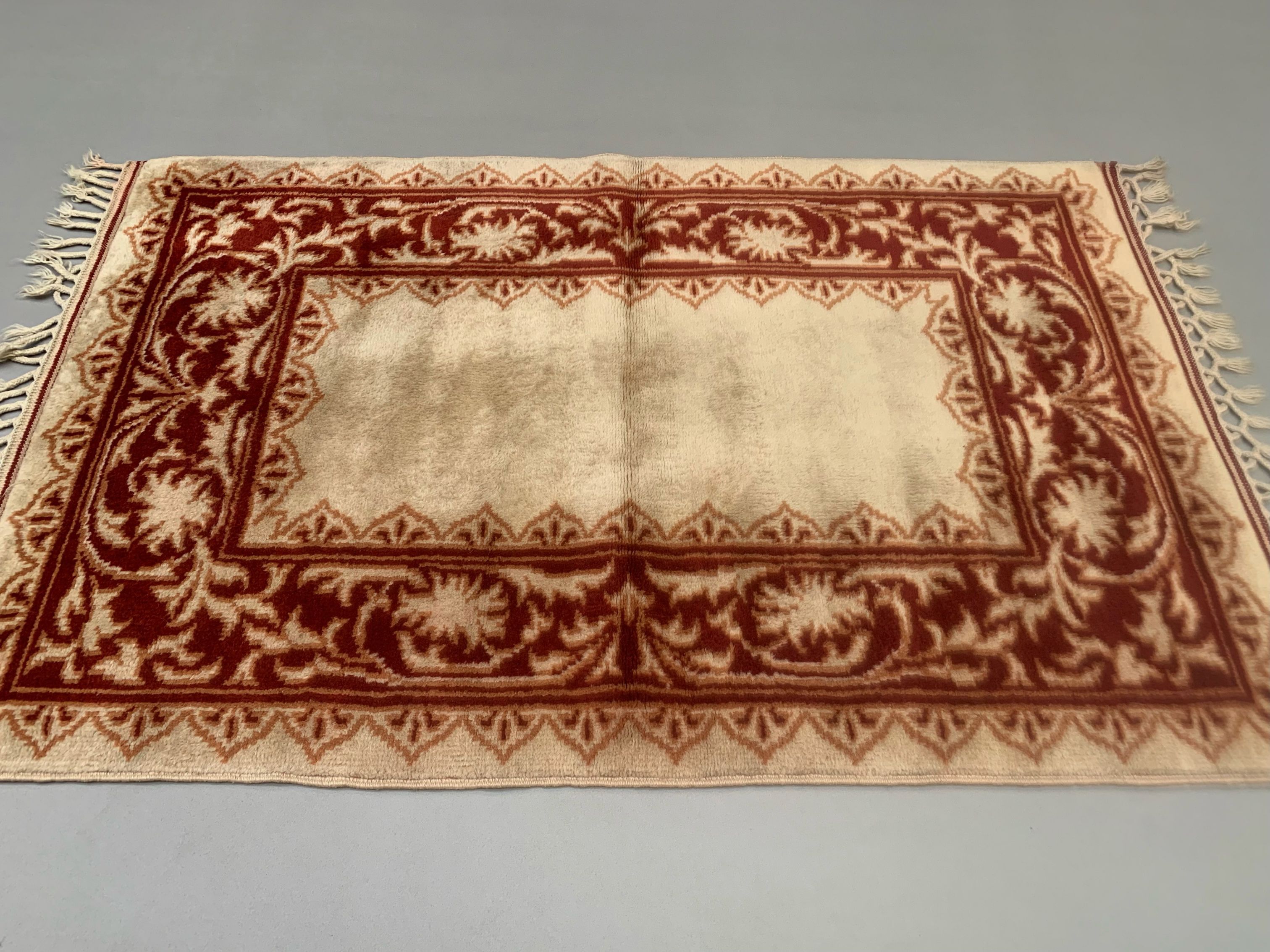 Old turkish rug 125x83 cm vintage carpet