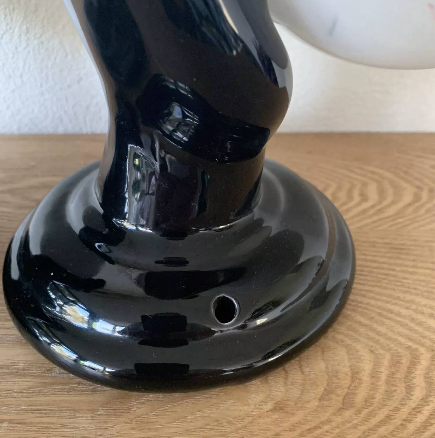 Pair of Ceramic Wall Lights or Lamps in the Shape of a Hand