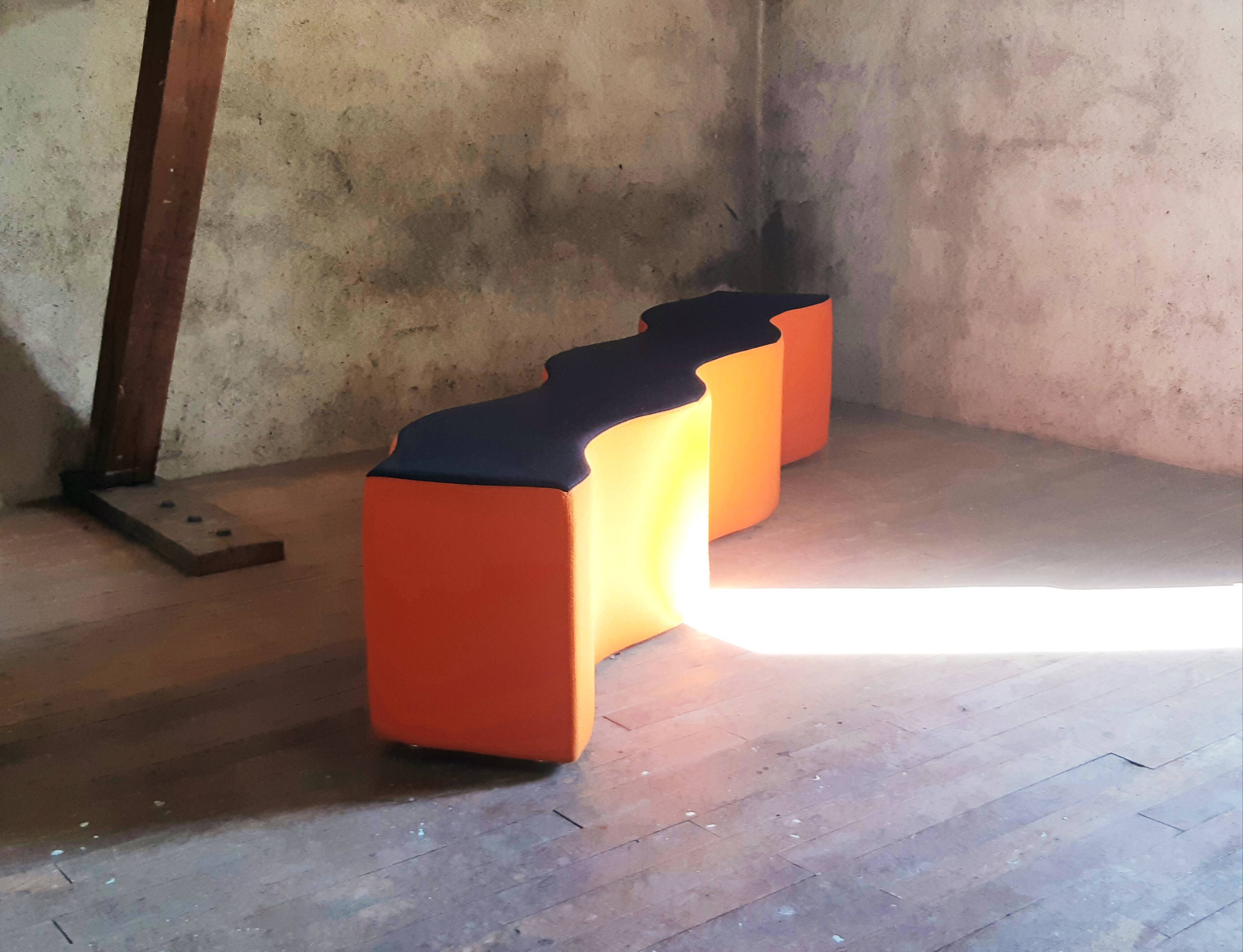 Ripple Bench, design bench by Laurinda Spear