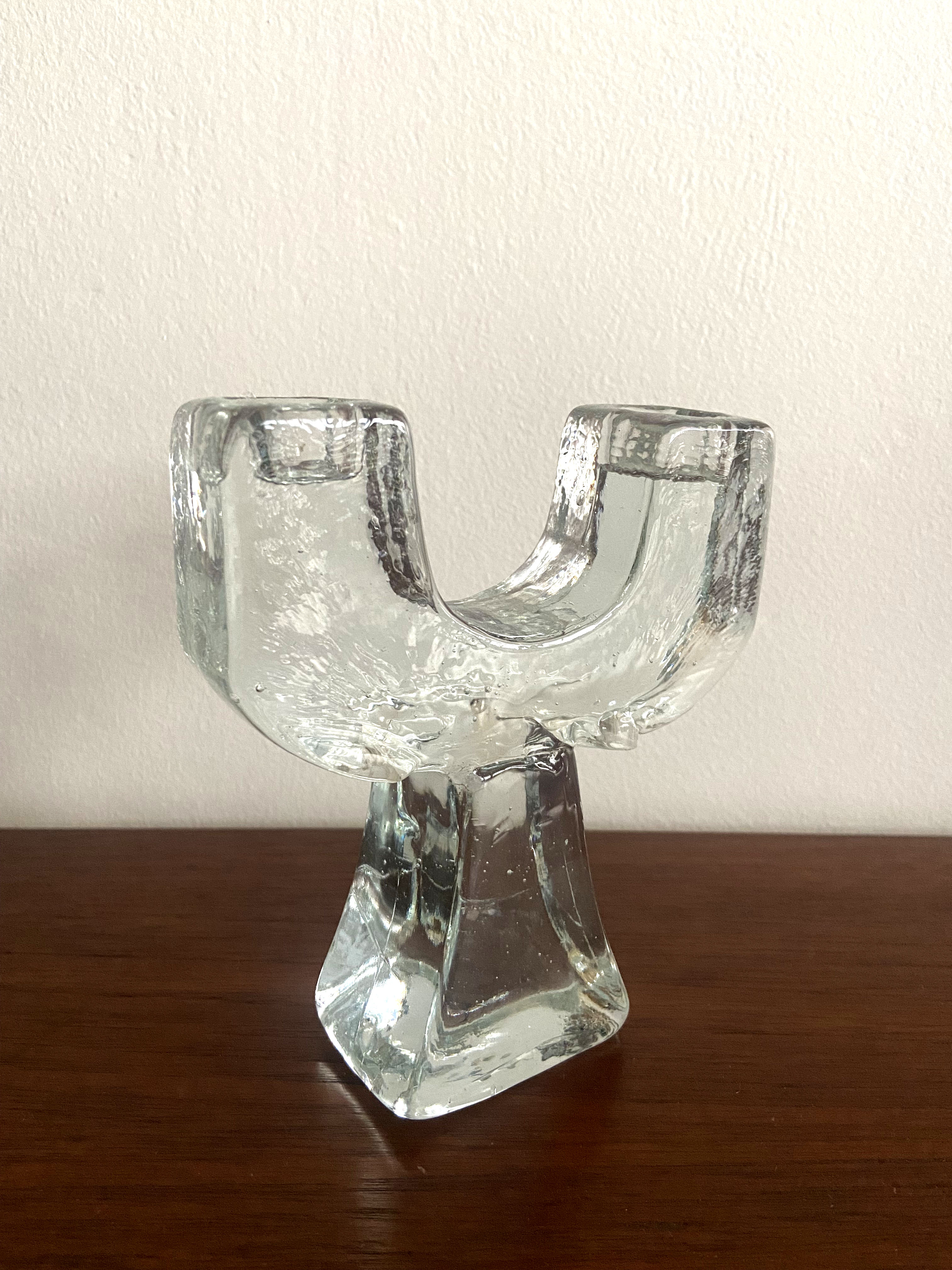 Scandinavian glass chandelier