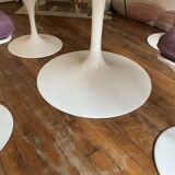 Saarinen table Knoll vintage 137 cm white marble