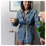 3 chawans (tea bowl) by master ceramicist yoshinari mitsuboshi of koya-san - japan - periode heisei