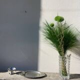 Pewter dish 1900 signed Alice and Eugène Chanal