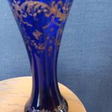 Pair of Sèvres crystal vase